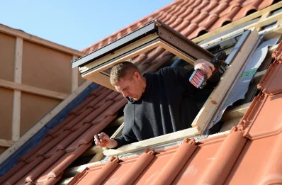Pose de fenêtres de toit Velux à Ouville